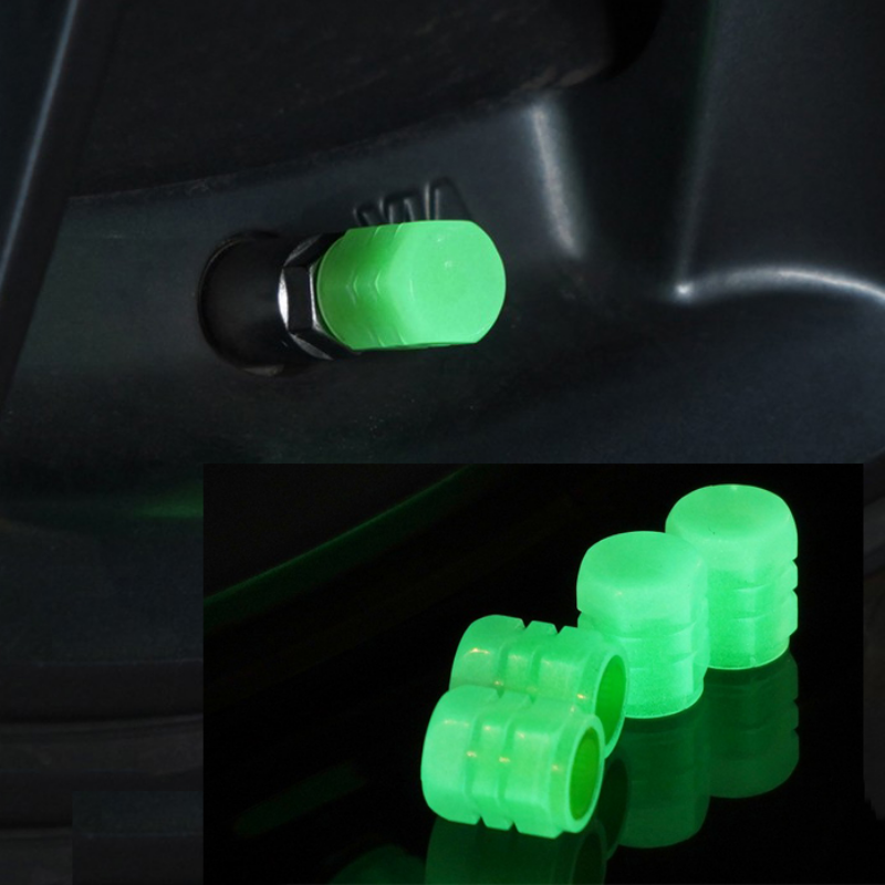 Car Luminous Tire Valve cap(4 pcs set)